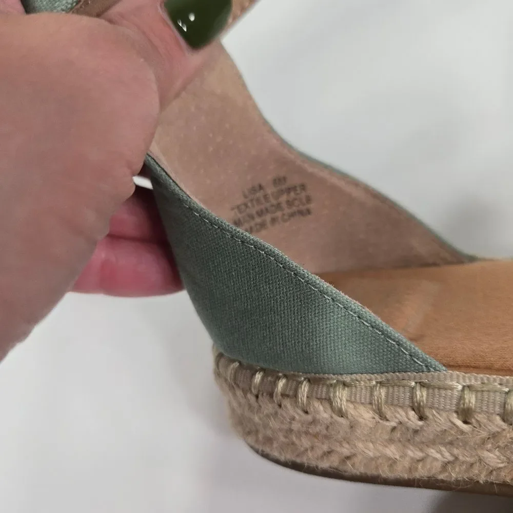 Kaari Blue *like new* wedge sandals